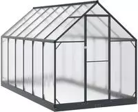 vidaXL Garten Gew&auml;chshaus 185 x 363,5 x 207 cm