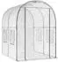 vidaXL Gewächshaus mit Rahmen 160x200x192,5 cm, PVC, transparent
