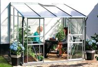Vitavia - Anlehn-gew&auml;chshaus 'ida 6500', Aluminium Eloxiert, 6,5 M2, 4 Mm Hkp