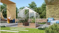 Vitavia Gew&auml;chshaus "Venus 3800" Alu-Profile,Verglasung 3 mm Sicherheitsglas