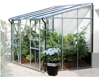 Vitavia - Anlehn-gew&auml;chshaus 'ida 5200', Aluminium Eloxiert, 5,2 M2, 6 Mm Hkp