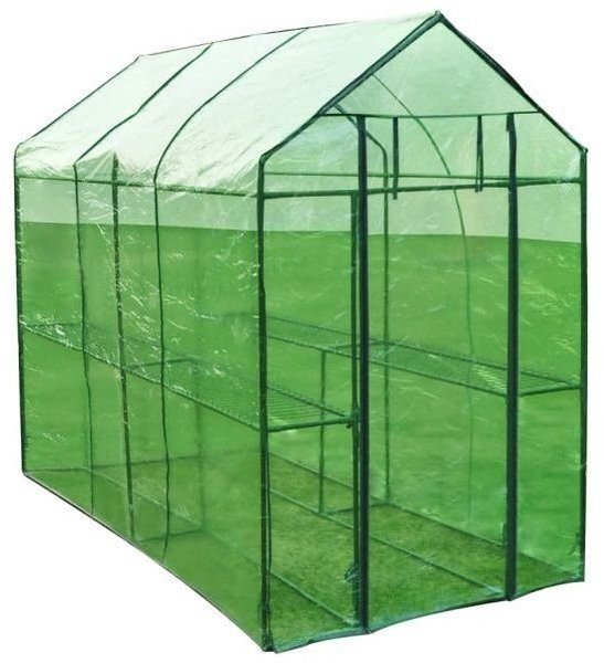 Gestell & Ausstattung vidaXL Steel greenhouse 40618