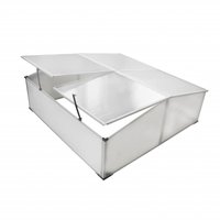 vidaXL Fr&uuml;hbeet mit 4 Deckeln