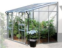 Vitavia - Anlehn-gew&auml;chshaus 'ida 5200', Aluminium Eloxiert, 5,2 M2, 4 Mm Hkp