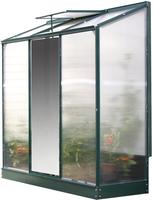 Vitavia - Anlehn-gew&auml;chshaus 'ida 1300', Schwarz, 1,3 M2, 4 Mm Hkp