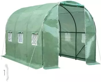 TecTake Folientunnel 200 x 343 x 200 cm (402264)