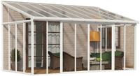 Palram - Canopia Aluminium Wintergarten Sanremo Wei&szlig; 277x556x310 Cm