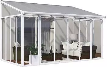 Palram San Remo 430 x 298 cm weiß