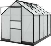 Vitavia Gew&auml;chshaus "Apollo 5000" Alu-Profile, Stahlfundamentrahmen, 6 mm