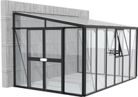Vitavia Anlehngew&auml;chshaus "Helena 10200" Alu-Profile, 3 mm Sicherheitsglas, Dach 10