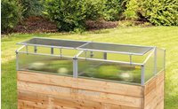 Thermo Fr&uuml;hbeet 200 / Thermohaus / Gew&auml;chshaus F&uuml;r Hochbeet 2x1m - 20443 - Juwel
