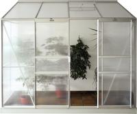 Vitavia - Anlehn-gew&auml;chshaus 'ida 3300', Aluminium Eloxiert, 3,3 M2, 4 Mm Hkp