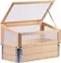 Dobar Treibhaus mit Untersatz 76 x 40 x 50 cm (58413e)