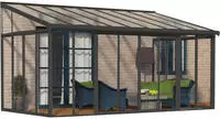Palram - Canopia Wintergarten "San Remo Alu Wintergarten" Polycarbonatverglasung