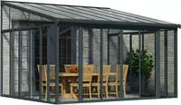 Palram - Canopia Wintergarten "San Remo Alu Wintergarten" Polycarbonatverglasung