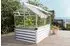 Vitavia Paris 83,1 x 136,9 x 121,7 cm (3 mm ESG, Alu eloxiert)