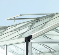 Vitavia Dachfenster ohne Verglasung, blank-eloxiert