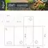 Zelsius Grow Tent 80 x 80 x 180 cm grau/schwarz Pflanzenzucht Indoor