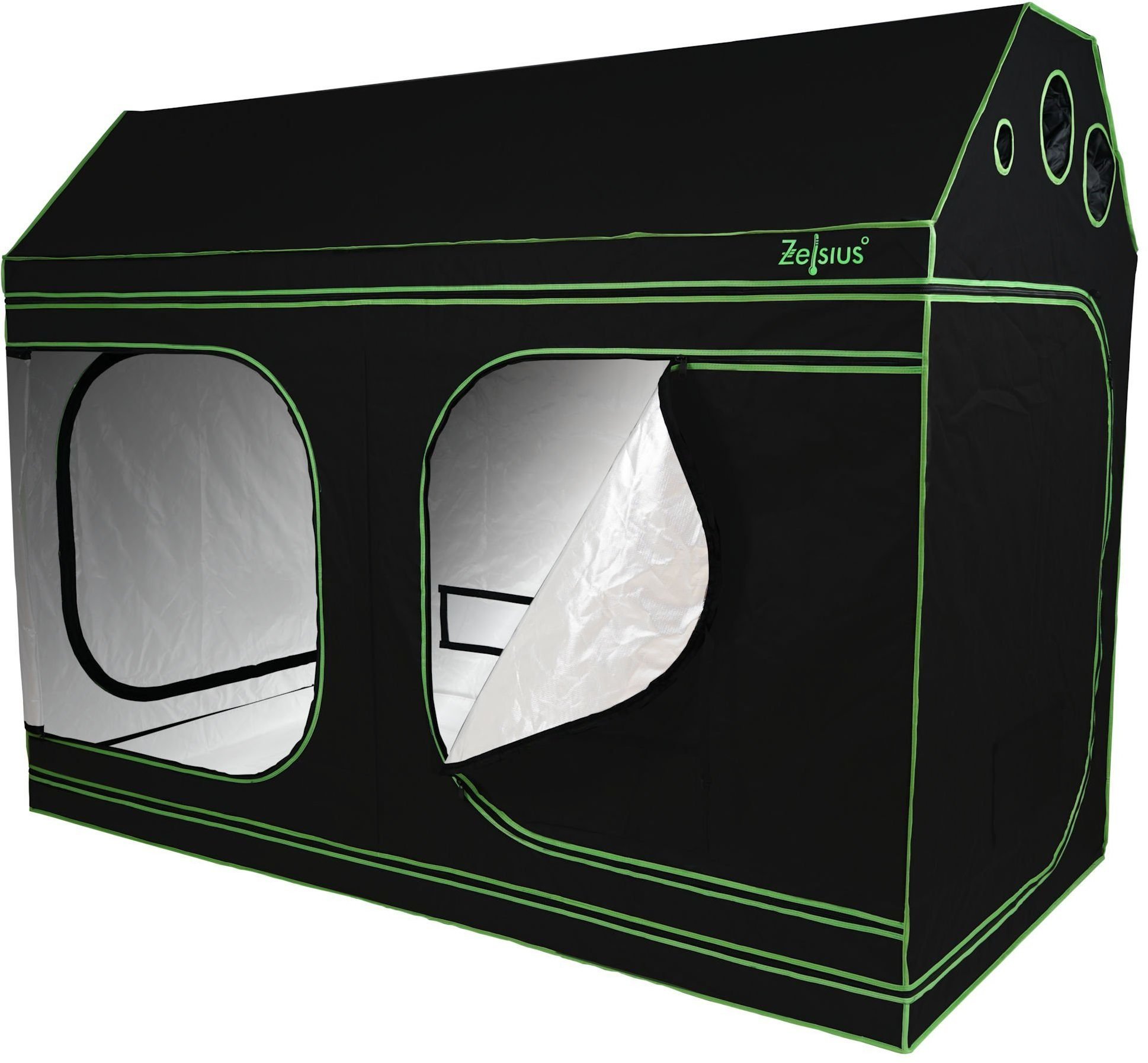 Zelsius Grow Tent 240 x 120 x 180 cm) schwarz/grün Pflanzenzucht Indoor Test  TOP Angebote ab 159,95 € (Juli 2023)