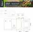 Zelsius Growzelt MyHomeGrow 2-in-1 Grow Tent | Indoor Growbox | schwarz grün | Growroom Growschrank Darkroom Pflanzenzelt Gewächshaus Zuchtzel (90 x 60 x 135 cm)