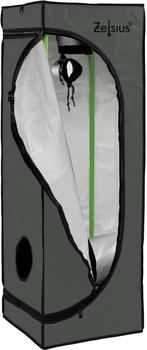 Zelsius Grow Tent 120 x 60 x 180 cm grau/schwarz