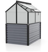 Vitavia - Hochfr&uuml;hbeet 'gaia Jumbo', Schwarz, Hochfr&uuml;hbeet (122 X 83 X 137 Cm), 4