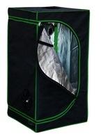Mucola Growbox Indoor Schwarz 60x60x120cm Gr&uuml;n