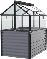 Vitavia Hochbeet "Paris" BxTxH: 83x122x135 cm, ESG, granit/schwarz