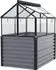 3 mm ESG-Glas, schwarz: Vitavia Paris 83,1 x 136,9 x 121,7 cm