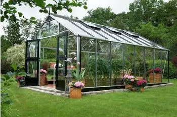 Juliana G&auml;rtner 16,2 m&sup2; (ESG 3 mm, Alu grau)