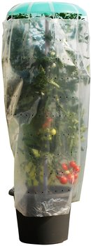 KHW Tomatenhut 3er-Set (36530) – Folienkonstruktion ermöglicht Wärmespeicherung ohne Platzbedarf