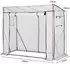 Sekey Tomatengewächshaus XL 200 x 77 x 146/170 cm weiß