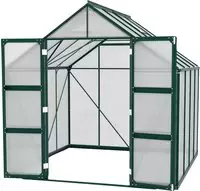 Vitavia Gew&auml;chshaus "Domus 6700" mit Doppelschwingt&uuml;ren und bodentiefer