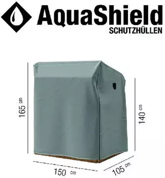 Siena Garden Aqua Shield Strandkorbhülle 150 x 105 x 165/140 cm