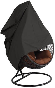Home Deluxe PRO L Regenabdeckung f&uuml;r H&auml;ngesessel schwarz (40063)