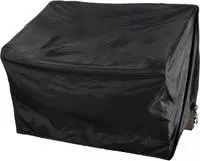 Abdeckhaube F&uuml;r Gartenbank 120cm Schwarz