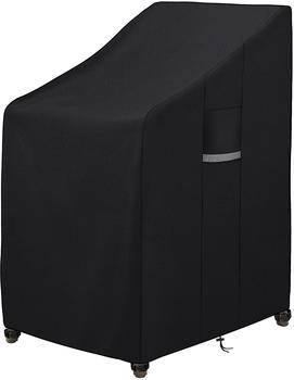 Dokon Gartenst&uuml;hle Abdeckung wasserdicht winterfest schwarz (D-D-094-65)