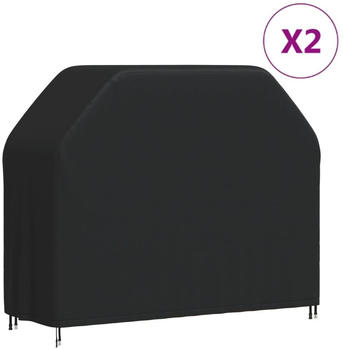 vidaXL Grillabdeckungen 2 Stk. 147x61x112 cm 420D Oxford-Gewebe