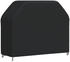 vidaXL Grillabdeckung 147x61x112 cm Schwarz 420D Oxford