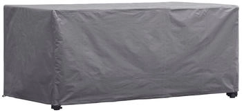 Perel Gartenm&ouml;bel Schutzh&uuml;lle / Abdeckung f&uuml;r Gartentisch max. 140cm Folie wetterfest