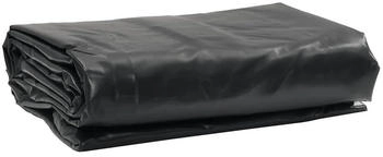 vidaXL Abdeckplane Schwarz 1x2,5 m 650 g/m² (156074)