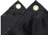 vidaXL Abdeckplane Gartenplane Plane Gewebeplane Holzplane Bootsabdeckung Holzabdeckplane Schutzplane Anhängerplane 650 g/m² 3x5 m Schwarz