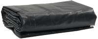 vidaXL Abdeckplane Schwarz 1,5x2,5 m 650 g/m&sup2;