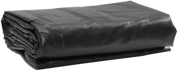 vidaXL Abdeckplane, Plane mit Metall&ouml;sen, Abdeckung UV-Best&auml;ndig Schimmelbest&auml;ndig, Schutzh&uuml;lle Zeltplane Rei&szlig;fest Wasserfest, Schwarz 1,5x2,5 m 650 g/m&sup2;