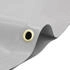vidaXL Abdeckplane grau 5x5 m 650 g/m² (156046)