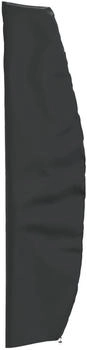 vidaXL Sonnenschirm-Schutzh&uuml;lle Schwarz 265x50/70/40 cm 420D Oxford