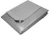 ECD Germany Abdeckplane mit Ösen 260g/m² 4x6 m Grau aus Polyethylen