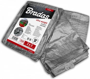 Bradas Gewebe-Schutzplane 260 g/m² 3x4 m