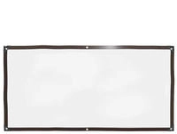 vidaXL Transparente Plane mit &Ouml;sen 1x2 m Polyethylen