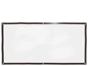 vidaXL Transparente Plane mit &Ouml;sen 1x2 m Polyethylen (4018539)